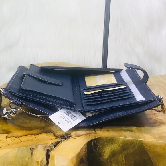 Michael Kors Jet Set Double Zip Floral Wristlet - Picture 5 of 8